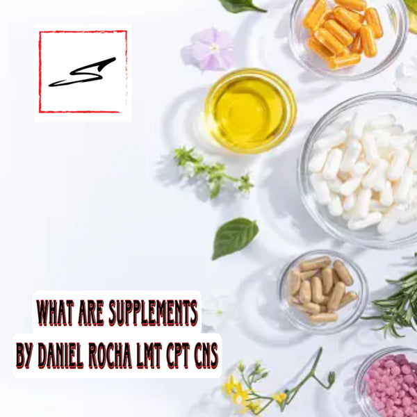 So what are supplements?