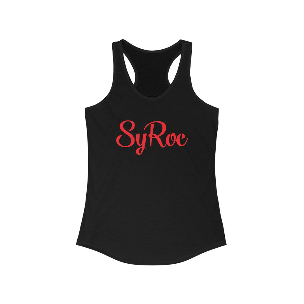 Classic Red Syroc Women's Racerback Tank